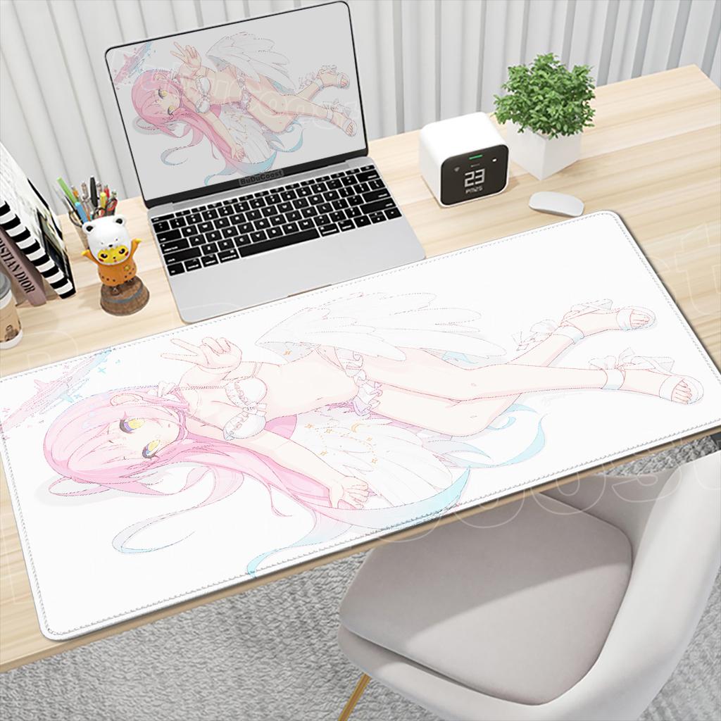 HD Blue Archive Misono Mika Printing Mousepad desktop protection pad Office accessories Non-slip Keyboard Mat desk organizers