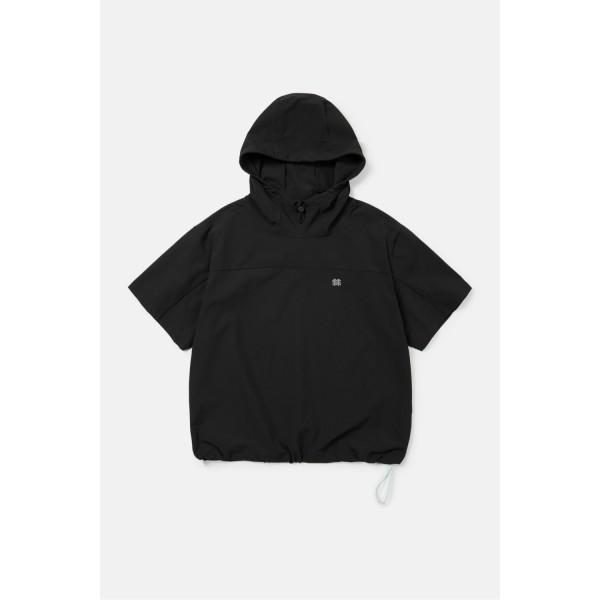 Kolon SporTS Women S ShorT Sleeve Hooded T ShirT Daypack TvTcm25696blk