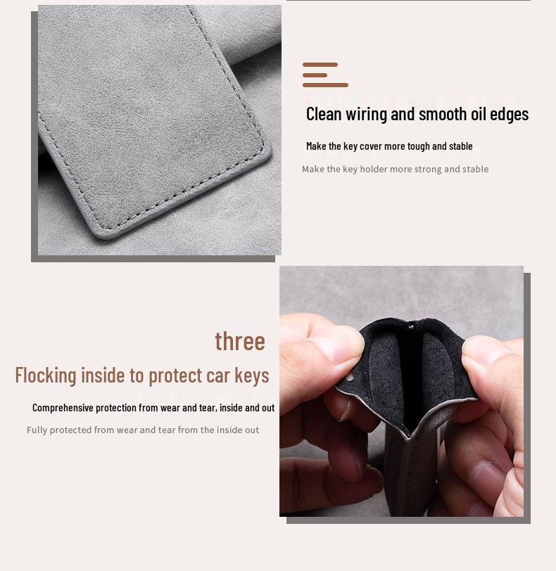 Denza D9 Key Case: Premium NFC Card Holder and Buckle for Men & Women