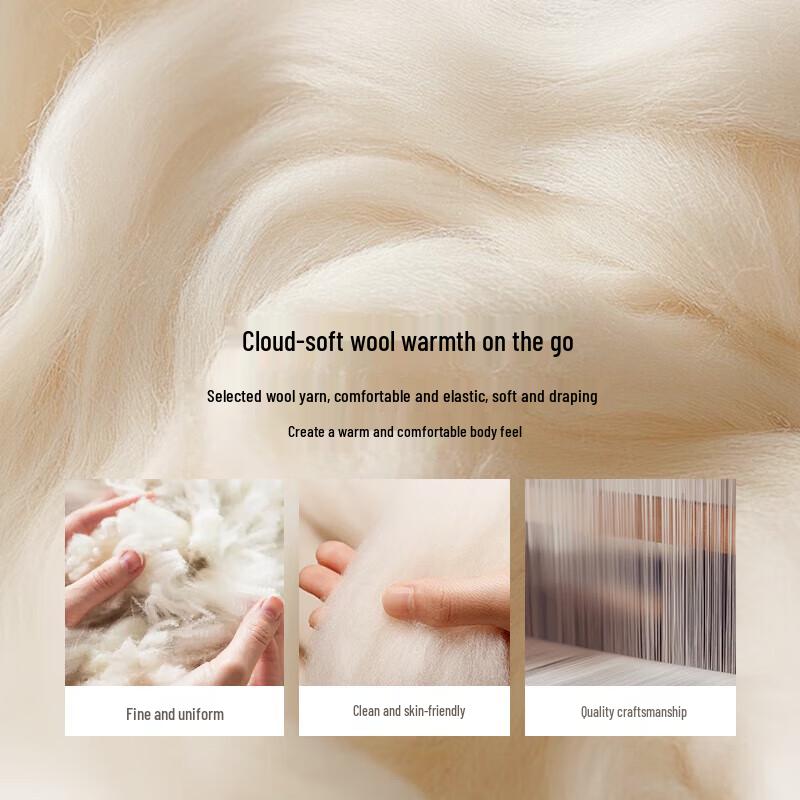 

K-Boxing Men s Maillard Style Wool Blend Trench Coat NFWN3328 L