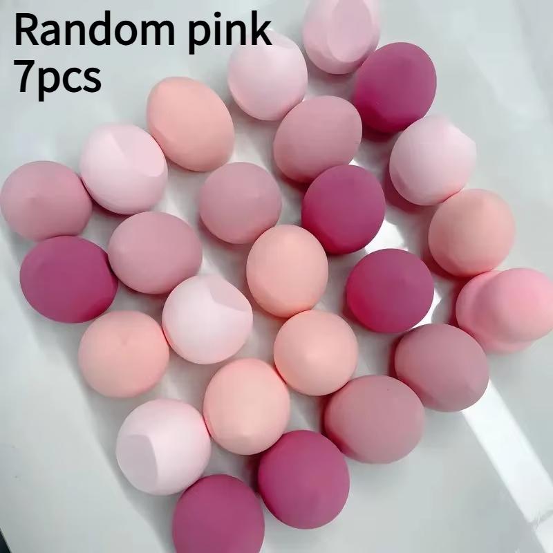 

7PCS Ultra-Soft Makeup Sponge - Dry & Wet Use Beauty Blender for Liquid and Powder FoundationPowder Puff