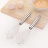 6/8/10/12 Inches Stainless Steel Balloon Wire Whisk Manual Egg Beater Mixer Kitchen Baking Utensil Milk Cream Butter Whisk Mixer