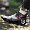 Men's Outdoor Short Tube Fishing Rain Boots Fashion Non-slip Waterproof Rain Boots Indoor Kitchen Work Rain Boots Car Wash Boots
