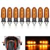Motorcyle LED Turn Signal Light 12V Moto Amber Indicator Lamp For Yamaha FZ 1 YZF R3 R6 R1 MT 07 09 FZ6 Tracer 900 Tenere 700