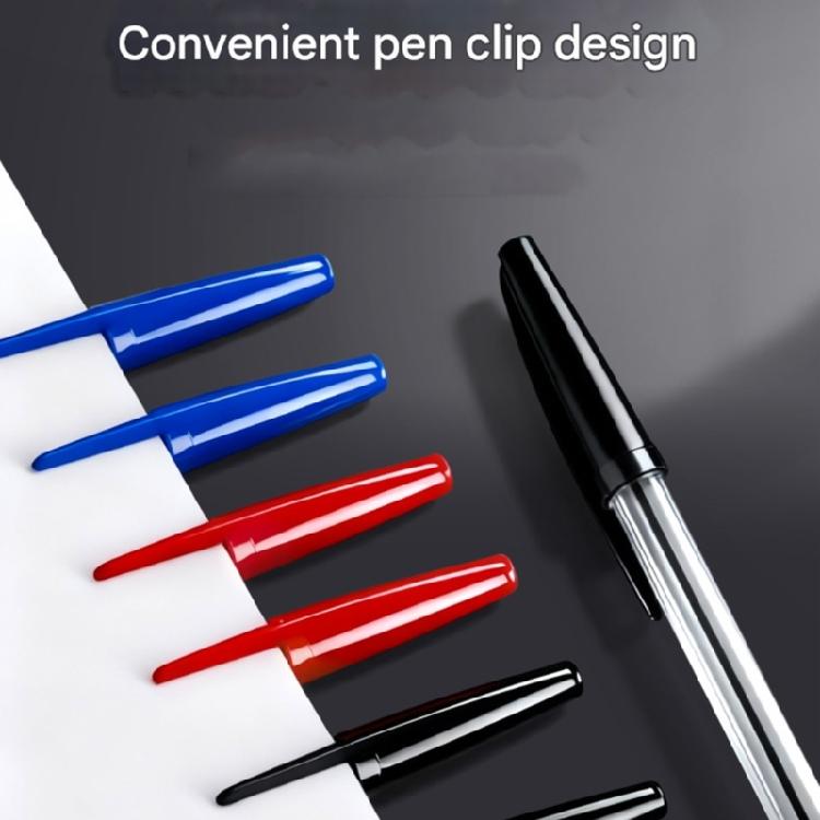 0.7mm Medium Point Ball Pen Ballpoint Pen Smooth Writing Business Plastic Oil Pen for Office School Student Writing Gift