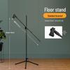 Floor-standing Microphone Stand with Spring Clip