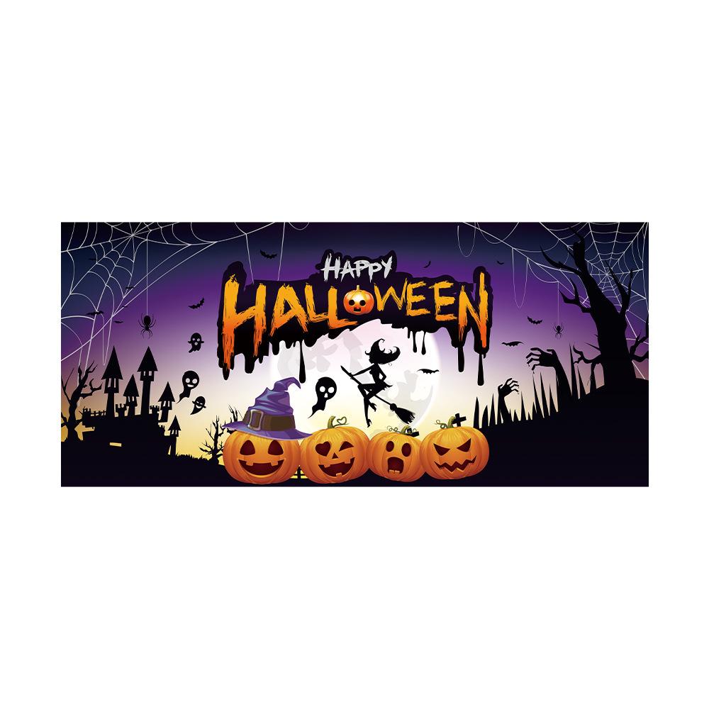 Skull Dance Day of the Dead Garage Door Backdrop - Party Atmosphere Hanging Cloth