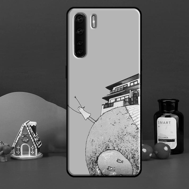 Oyasumi Punpun Hülle für OPPO A52 A72 A5 A9 A31 A53 S A15 A83 A91 A93 A54 A74 A94 A1K A3S A5S Handyhülle