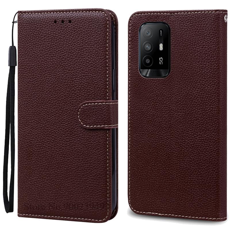 Für OPPO A94 5G Hülle Brieftasche Leder Klapphülle Für OPPO A94 Hülle Weiche Silikonhülle Für OPPO A 94 4G 5G Handyhülle Coque Fundas