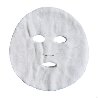 100 Stück Mull Gesichtsmasken Pads Papierblatt Weich Atmungsaktiv mit Netz Baumwolle Gesichts