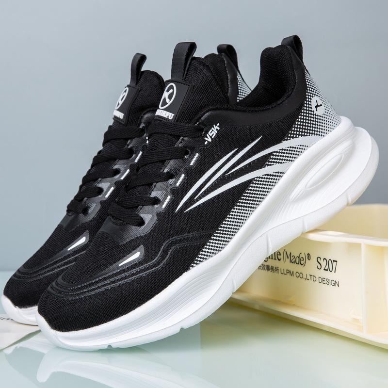 Summer Casual Shoes New Cold Sticky Shoes Straight Hair Men's and Women's Mesh Breathable Casual Sports Shoes Running Shoes