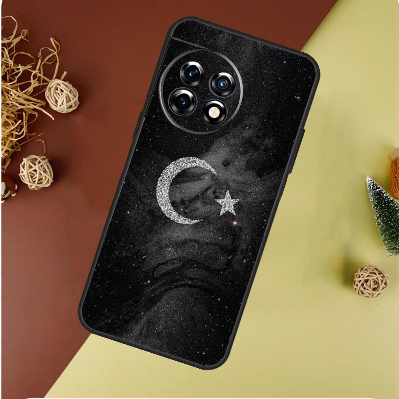 Turkei Turkey Ataturk Flag For OnePlus 13 12 11 12R 13R 9 10 Pro 8T 9RT 10T 10R Nord 4 CE 2 3 Lite N20 N30 Phone Case
