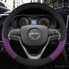 PU Leather Car Steering Wheel Covers For Jeep Commander PATRIOT COMPASS RENEGADE Grand Cherokee Wrangler
