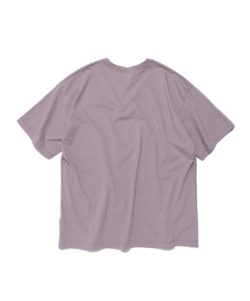 Wogseuaenko Surfboard Washed Short Sleeve Tee (Lavender)