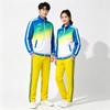Silk Long Sleeve Sports Suit - Spring & Autumn, Plus Size, Middle-Aged & Elderly Square Dance/Fitness Wear