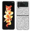 Applicable to Samsung Galaxy zflip5 generation folding screen mobile phone case glitter electroplating hard case matte zflip4