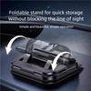 Car Phone Holder Dashboard 2in1 Temporary Stop Parking Number Sign Mobile Stand Support Rack Bracket Mounts Interior Accessories
