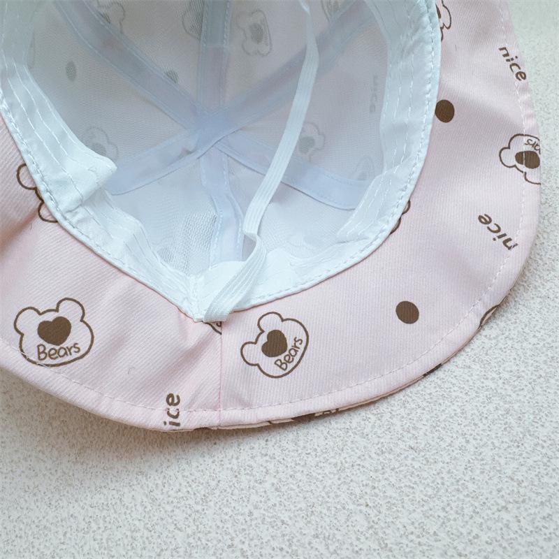 Cartoon Baby Hat: Breathable Sun Protection for Spring and Autumn
