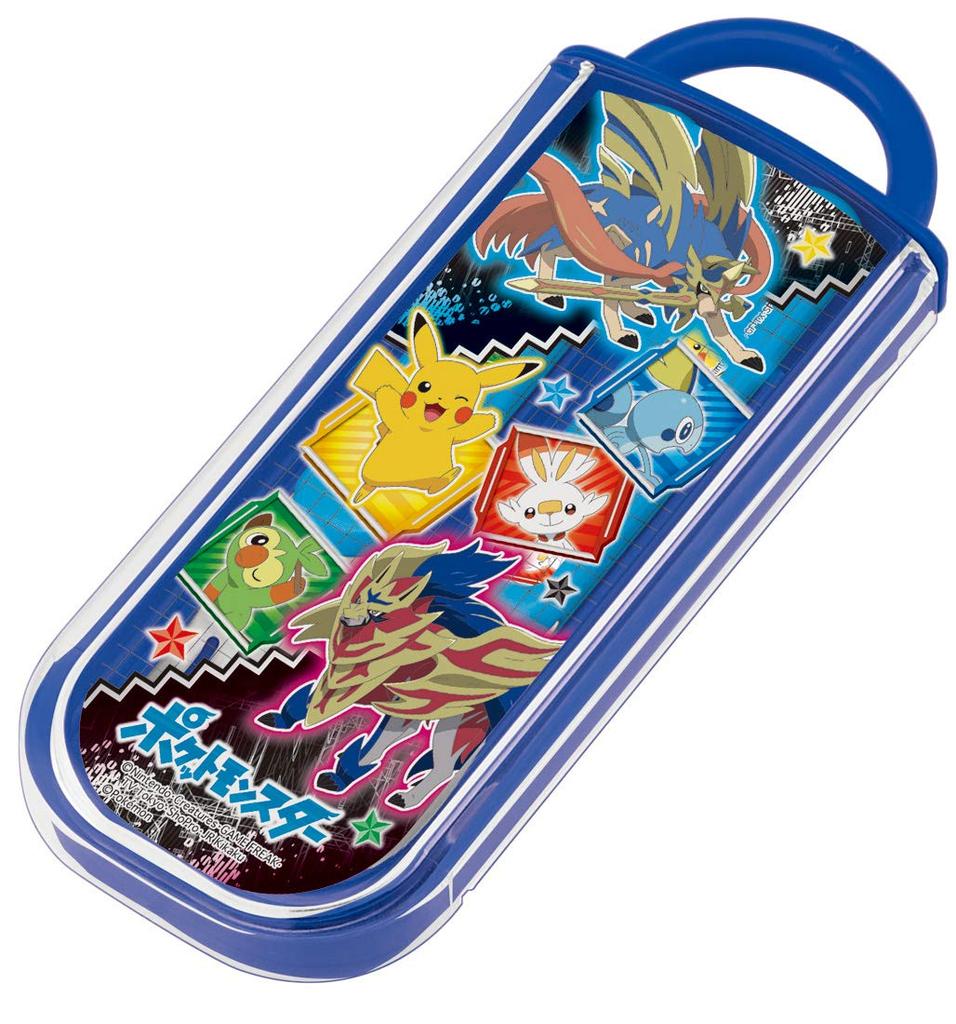 Skater Spoon and Fork Combo 20 CC2 Kids' Set, Pokémon, Pieces, 13cm,