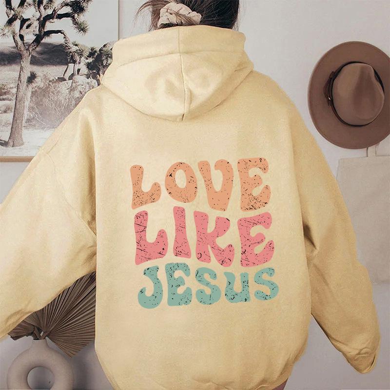 

Низкие рукава плеча осенний модный принт с надписью на спине воротник-мешок флисовый свитер с капюшоном женская одежда 5XL