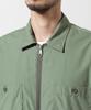 AVIREX ZIP UP WORK SHIRT 25(WEB&DEPOT Exclusive) Short Sleeve Shirt Men's M Olive 783-5123022