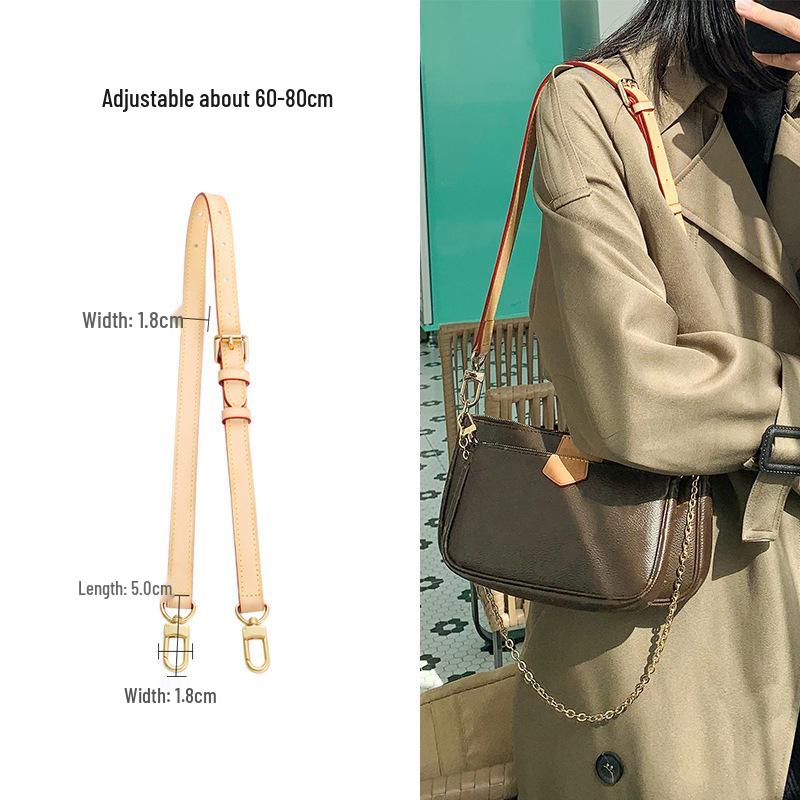 Versatile LV Monogram Mahjong Crossbody Bag with DuPont Paper Lining and Adjustable Strap