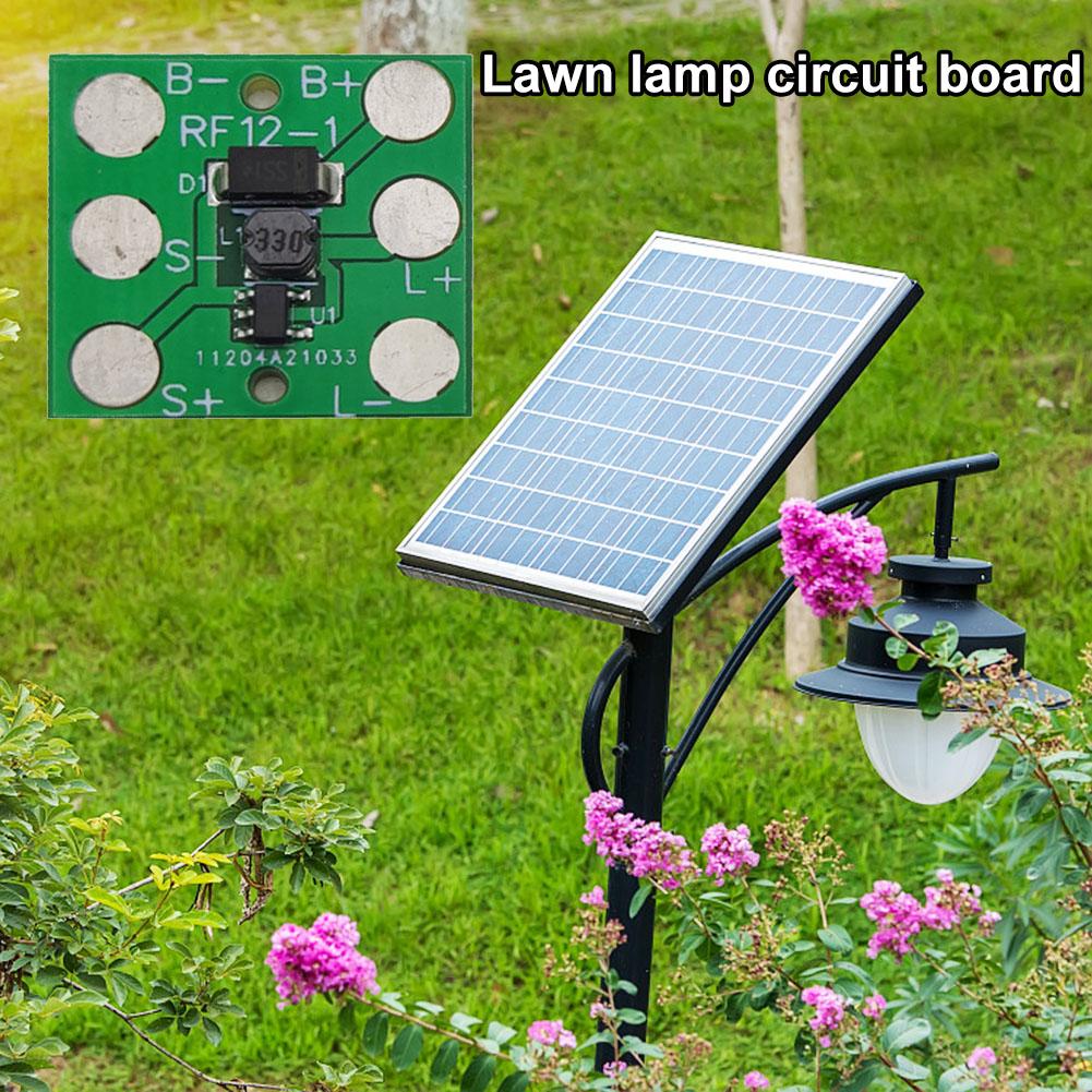 1.2V Solar Lamp String Control Board Circuit Board with switch Solar street light control panel Solar Light Controller Module