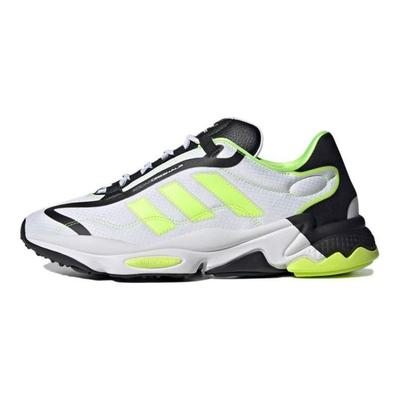 Ozweego Pure White Solar Yellow Unisex Sneakers Core-Black Cloud-White H04533