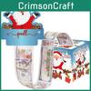 Santa Money Christmas Box With Paper Material Festive Decoration Celebration