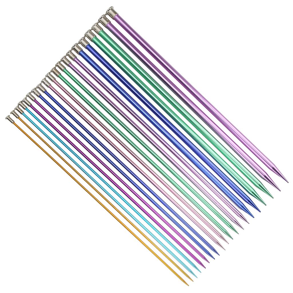 Stricknadeln Farbe Super Lange DIY Pullover Schal Nadel Einzelne Spitz Stick Nadel