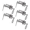 5Pcs Sewing Machine Presser Foot Reduce Friction Clear Visibility Portable Sewing Machine Parts for Household