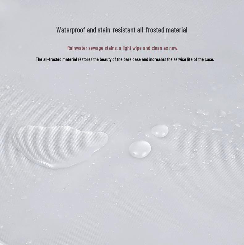 Thickened Transparent Travel Suitcase Cover: Waterproof, Dustproof, Scratch & Wear-Resistant for 20-30 inch Luggage