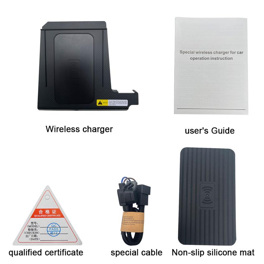 

Подходит для Honda Accord 2012 2013 2014 2015 2016 2017 автомобильное беспроводное зарядное устройство QI зарядная пластина держатель мобильного телефона аксессуары