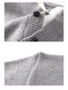 2025 Autumn/Winter Youth Fashion Casual Button-up Knit Sweater
