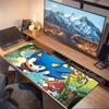 Sonic the Hedgehog Print  Cushion Non-slip Laptop Tablet Big Mousepad XXL Mat Mini PC Playmat With Lock Edge