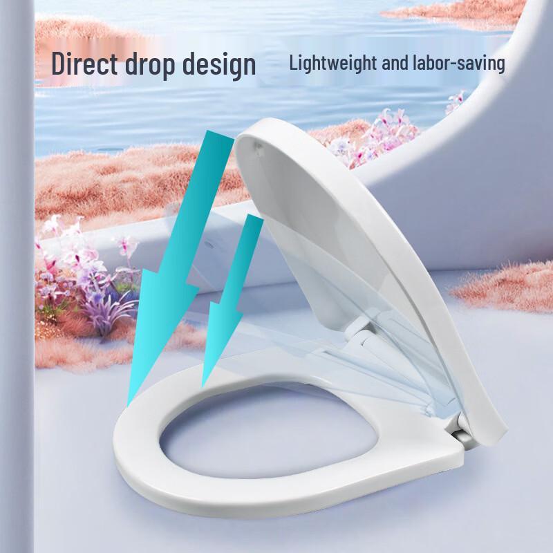 LISM Kids Soft-Close O-Shape Toilet Seat