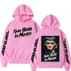 Rapper Anuel Pullover Real Hasta La Muerte print Autumn fleece hoodie Regular Long Sleeve clothes Fashion Streetwear Sportwear