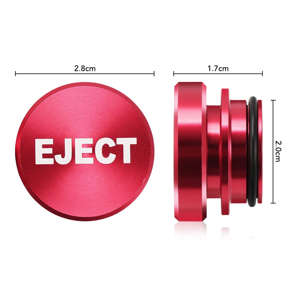 Universal Fire Missile Eject Button Car Cigarette Lighter Cover for Volkswagen VW Golf 4 6 7 GTI Tiguan Passat B5 B6 B7 CC Jetta