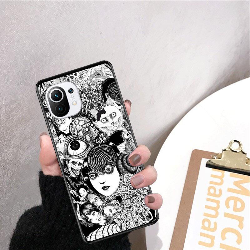 Junji Ito manga Phone Case for Xiaomi 12 Mi 10T 11T 11 Pro 10 10T 11 lite 10pro 11Ultra Poco X3 Pro Poco F3 M3