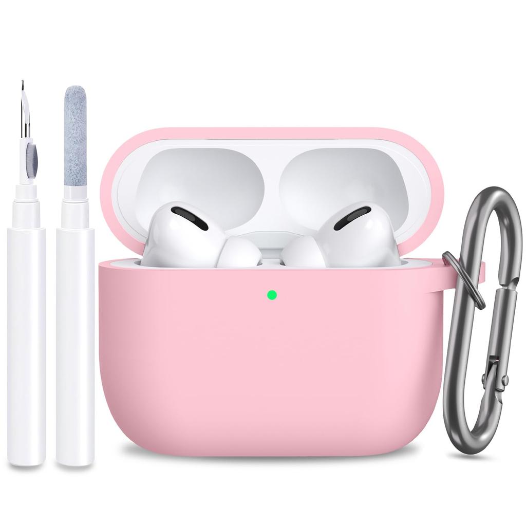 Für AirPods Pro 3. Generation Hülle Neue Weiche Silikonhülle für AirPods Pro 3 Schutzhülle mit Reinigungsset für AirPods Pro 3