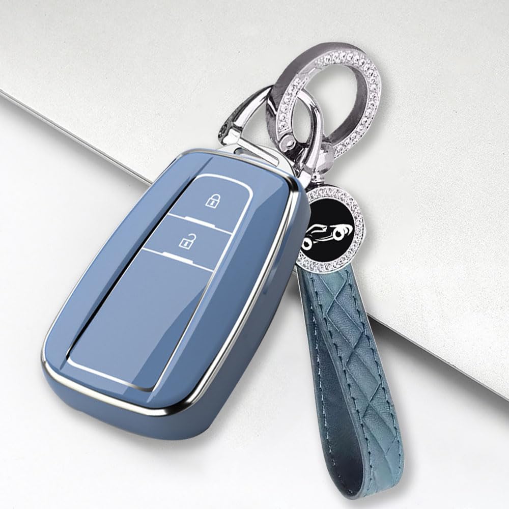 Yinki Toyota C-HR Prius 50 Series New Model Corolla RAV4 Smart Key Case for