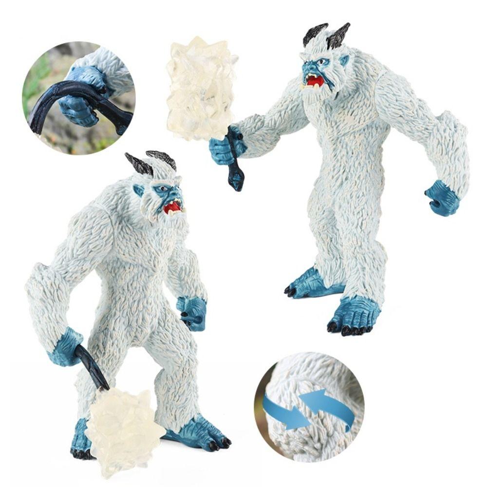 Simulation Ice Demons Figures Mythical Apes Magma Golem Model Werewolf Animal Model  Kid Toy