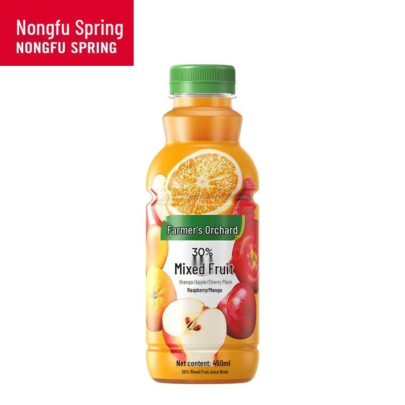 Nongfu Spring Nongfu Orchard 30% Zero Calorie Mixed Fruit & Vegetable Juice