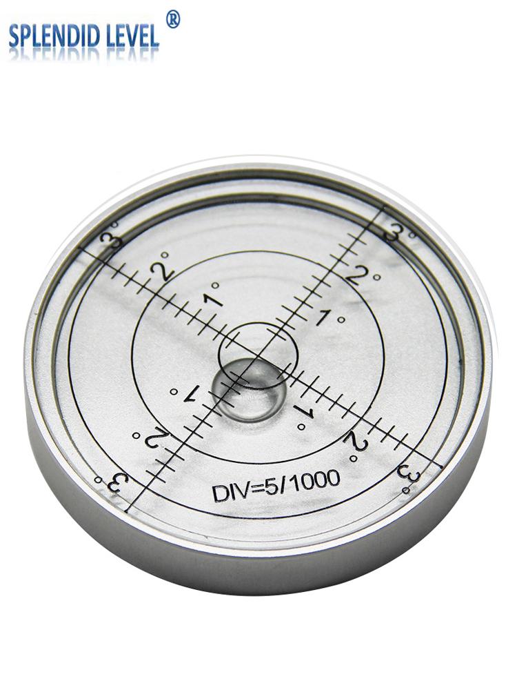 High-Precision Portable Magnetic Level: 9P1E Metal Magnetic Disc with Horizontal Bubble, 15 Min Sensitivity.