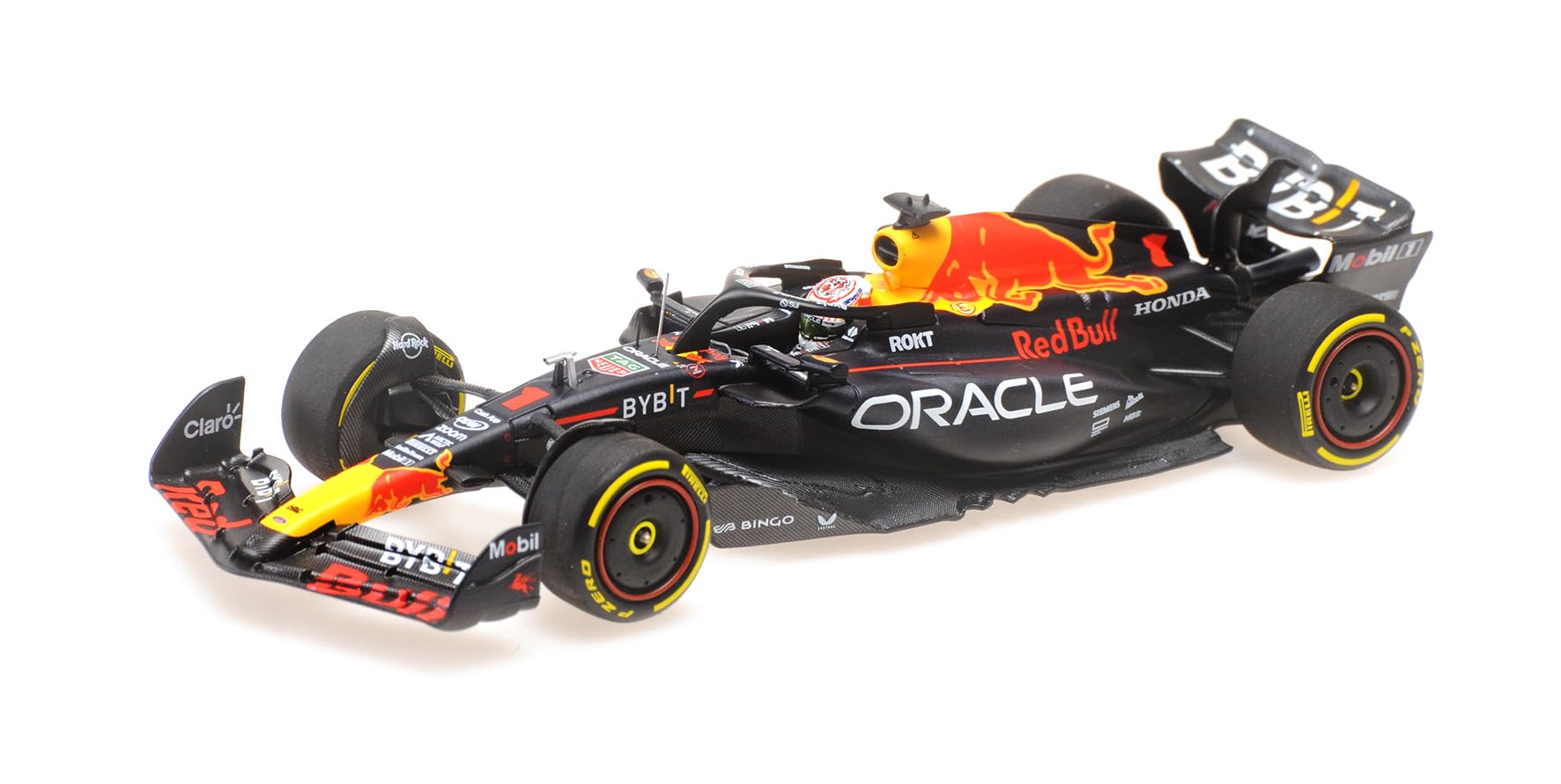 

Minichamps 417231701 Red Bull Racing RB19 Max Verstappen Winner Japan GP World Champion 2023 Scale Model Car - - 1/43 -