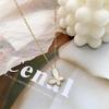 Butterfly Necklace with Mother of Pearl Pendant - Versatile High-End Sweater Chain for Autumn/Winter Jewelry