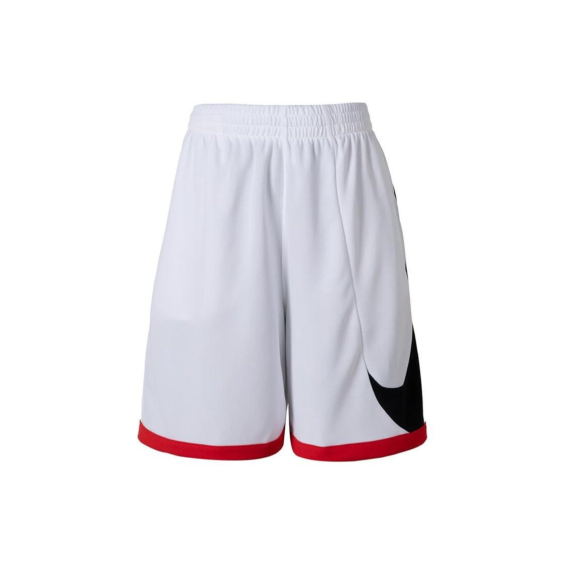 (GS) Nike Multi+ Dri-FIT Training Shorts White Black Red Kids FV0269-100 XS
