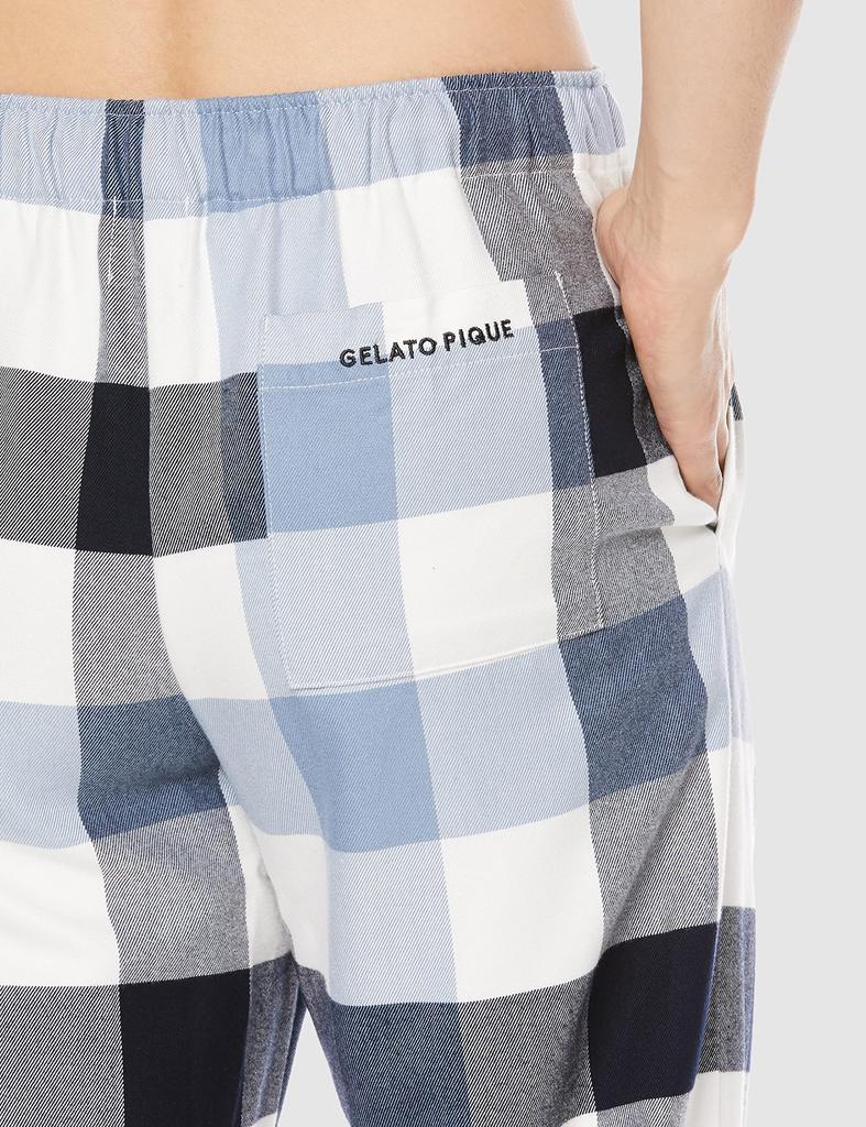 HOMME flannel check long pants [Gelato Pique]