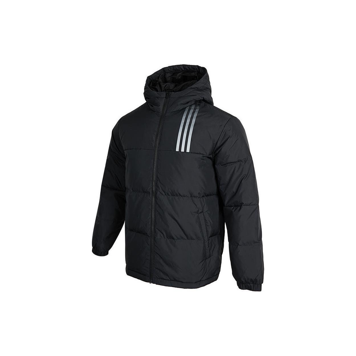 adidas neo U Esnt Jkt Dw8 Logo Down Jacket Black HN0709 S