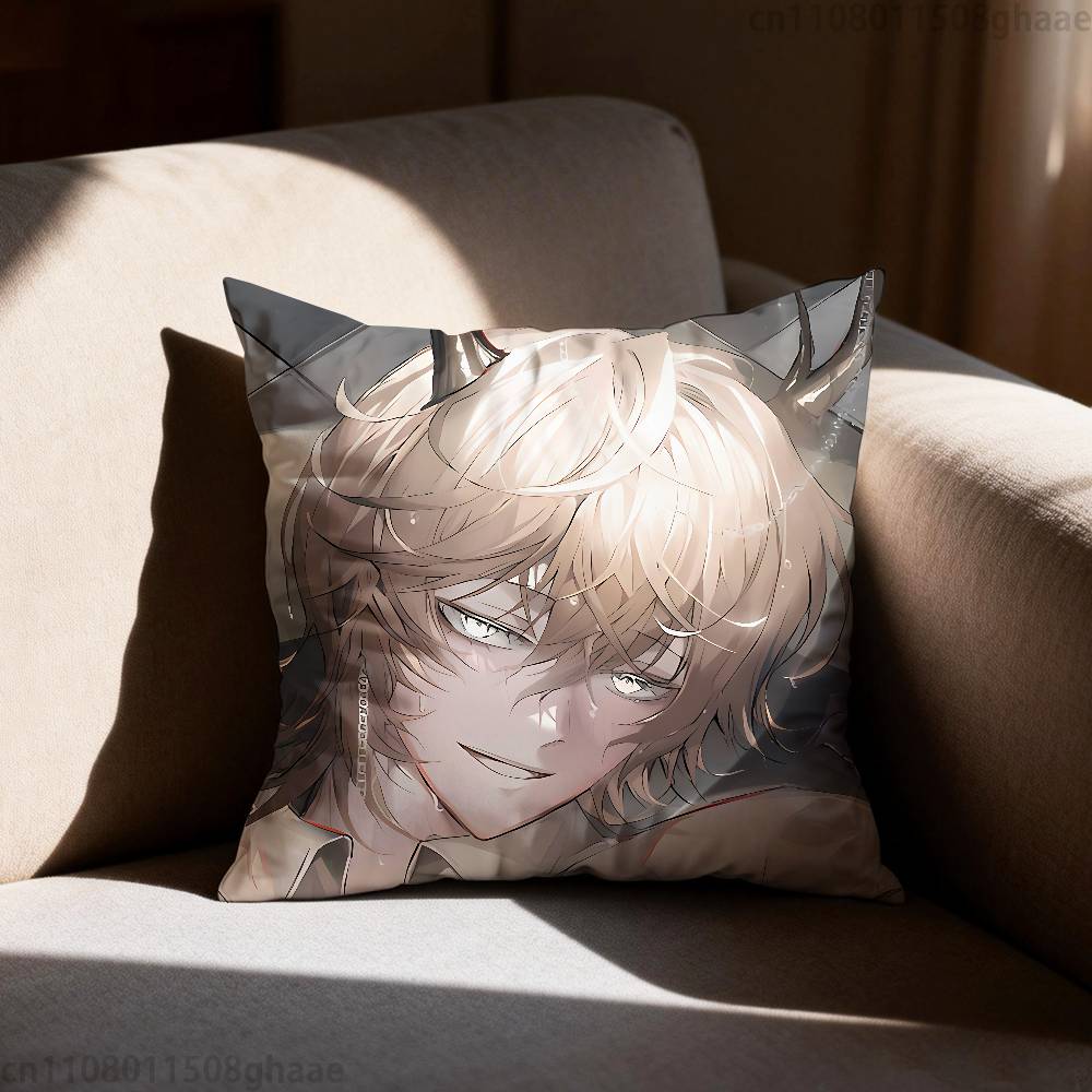 What In HELL Is Bad  Pillow Case Anti-dustmite Pillowcase Invisible Zipper Silky Short Plush Sofa Cushion Cover